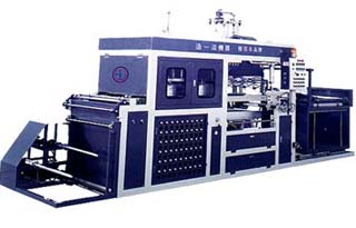 全自動高速真空吸塑成型機